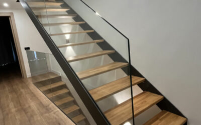 BARANDAS DE CRISTAL REFORZADAS PARA ESCALERAS