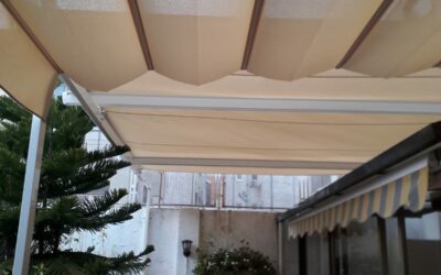 PERGOLAS HORIZONTALES PLEGABLES PARA PATIOS Y TERRAZAS